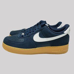 Nike Air Force 1 '07 LV8 Armory Navy Gum White FQ8714-400 Mens 14